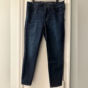 American Eagle Outfitters Women's Deep Indigo Jegging sz 12S